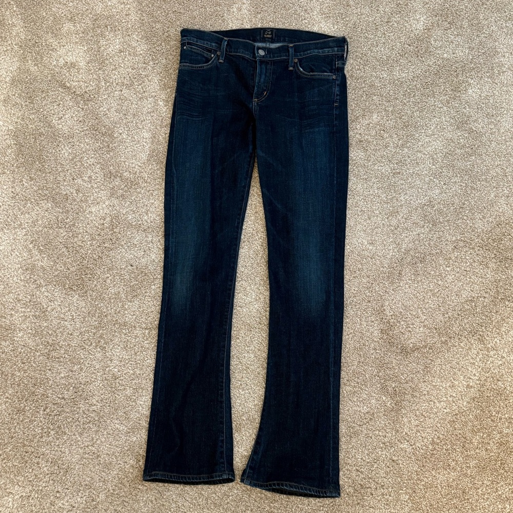Citizens Of Humanity Dark Wash Slim Bootcut Midrise 29” waist